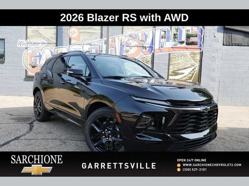 New 2026 Chevrolet Blazer RS w/ Driver Confidence II Package AWD/4WD image 1