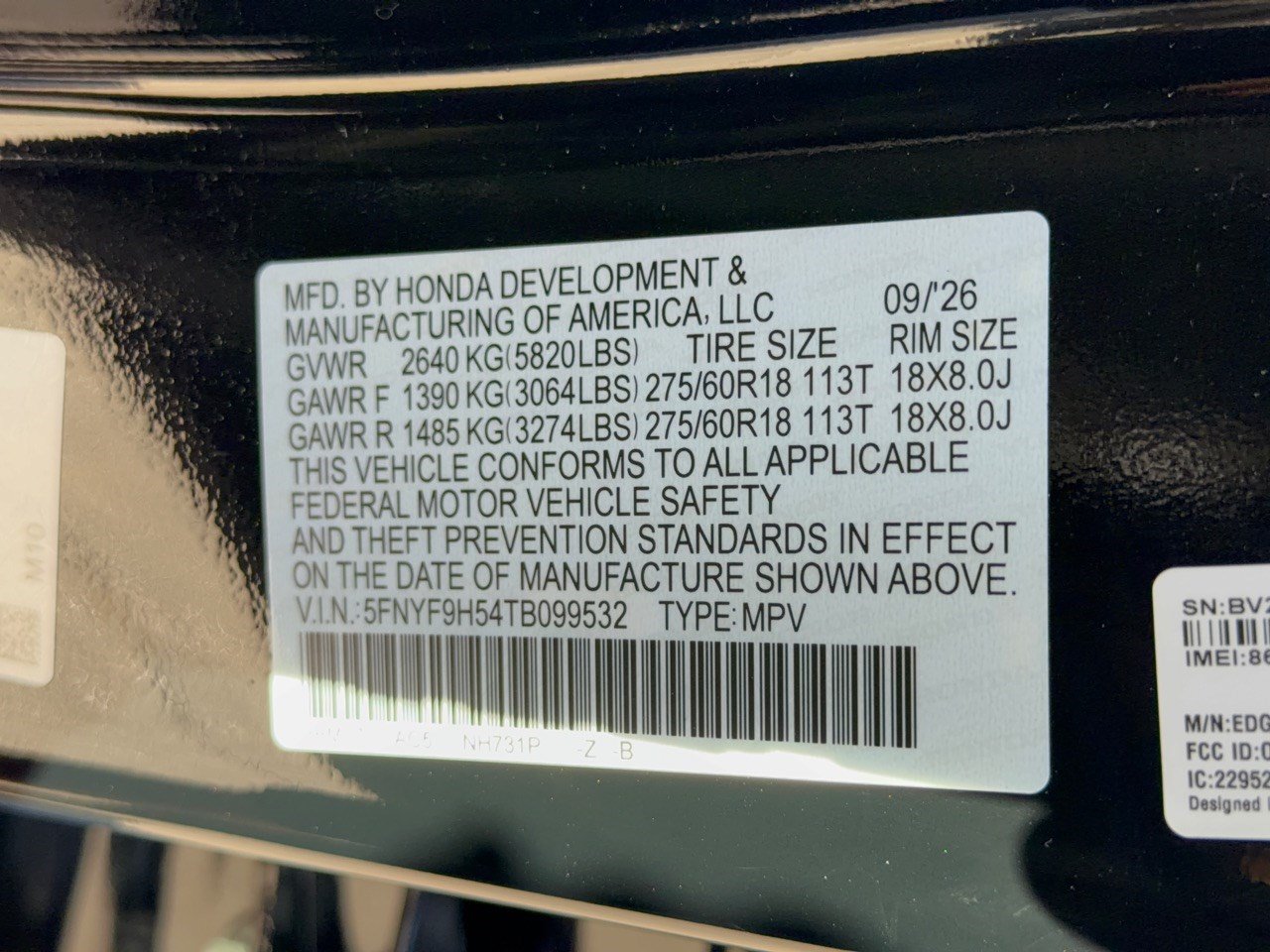 New 2026 Honda Passport TrailSport image 31