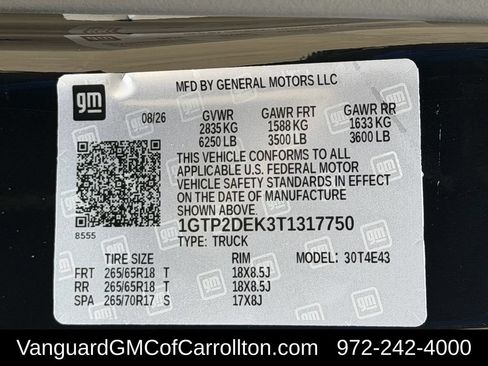 New 2026 GMC Canyon AT4 w/ Technology Plus Package AWD/4WD image 25