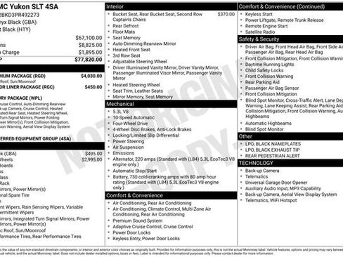 Used 2023 GMC Yukon SLT w/ SLT Premium Package AWD/4WD image 6