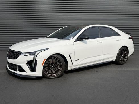 Used 2022 Cadillac CT4 V Blackwing w/ Technology Package RWD image 1