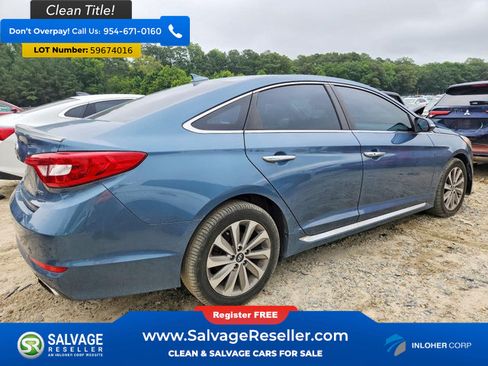Used 2015 Hyundai Sonata Sport w/ Option Group 04 FWD image 4