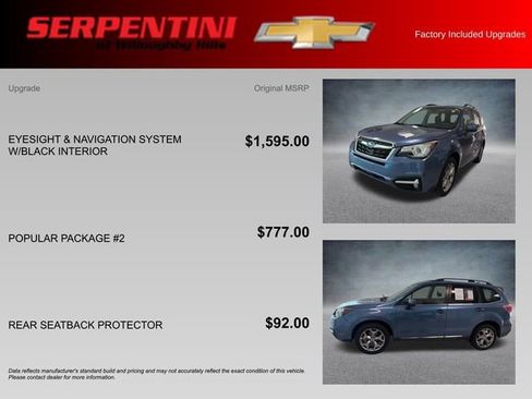 Used 2017 Subaru Forester 2.5i Touring AWD/4WD image 4