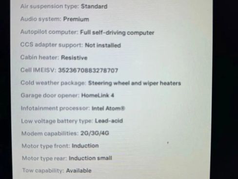 Used 2017 Tesla Model X 100D AWD/4WD image 24