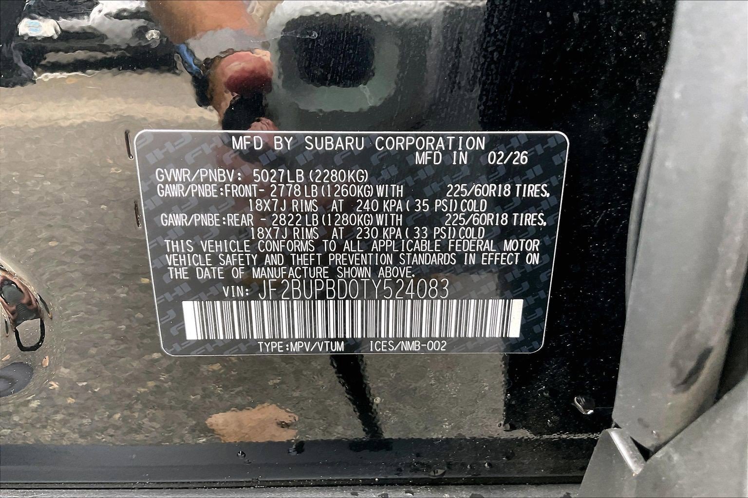 Certified 2026 Subaru Outback Premium AWD/4WD image 32
