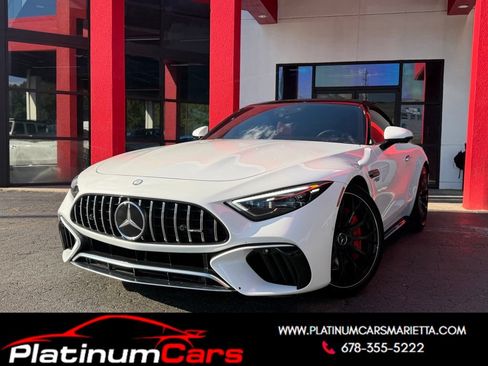 Used 2023 Mercedes-Benz SL 55 AMG 4MATIC image 1