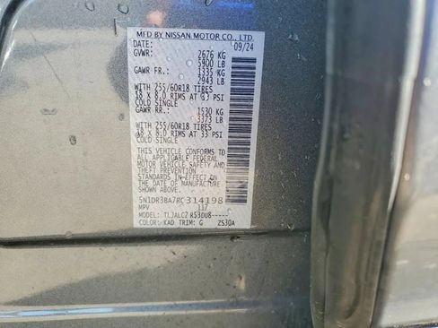 Used 2024 Nissan Pathfinder SV FWD image 12