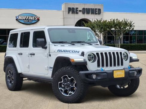 Certified 2022 Jeep Wrangler Unlimited Rubicon 4xe w/ Steel Bumper Group AWD/4WD image 1