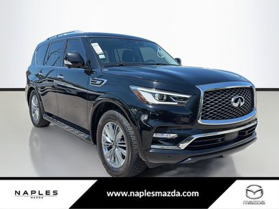 Used 2021 INFINITI QX80 Luxe w/ Cargo Package
