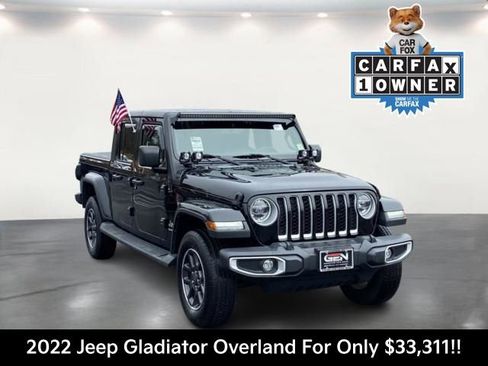 Used 2022 Jeep Gladiator Overland w/ Popular Equipment Package image 1