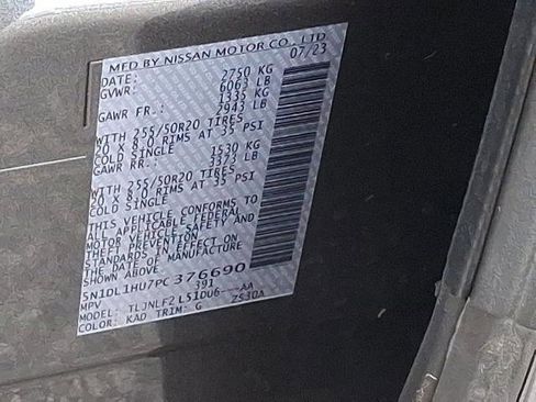 Certified 2023 INFINITI QX60 Autograph image 27