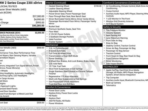 Used 2020 BMW 230i xDrive Coupe w/ Convenience Package image 33