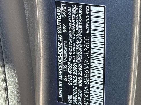 Used 2021 Mercedes-Benz C 300 4MATIC Sedan w/ Premium Package image 16