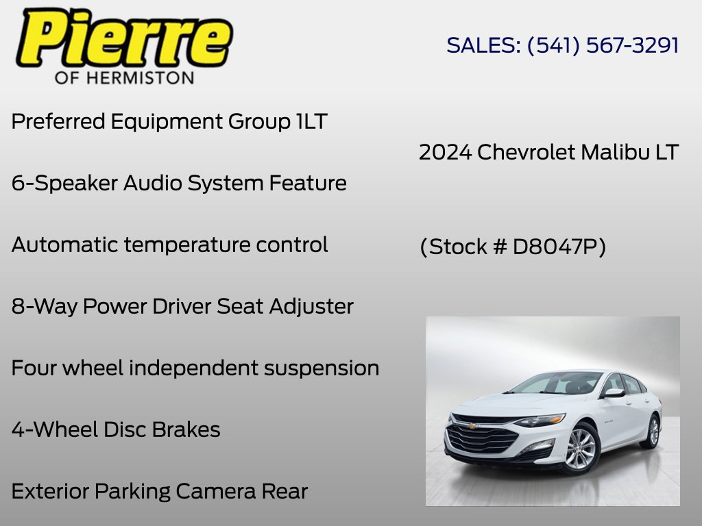 Used 2024 Chevrolet Malibu LT FWD image 6