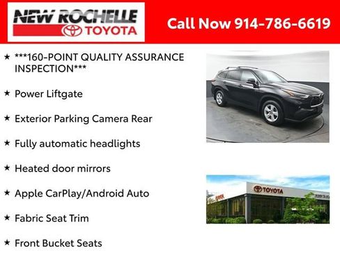 Certified 2022 Toyota Highlander LE image 6