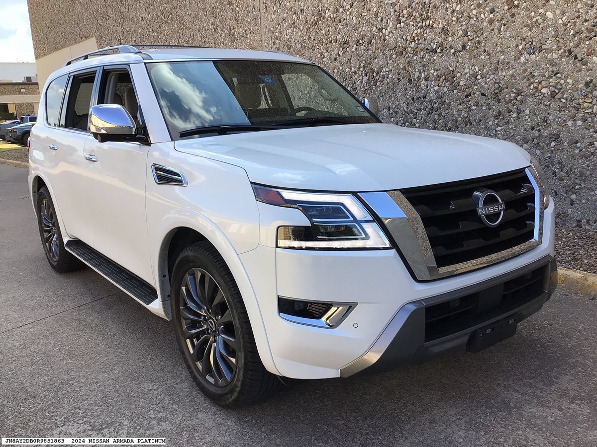 Used 2024 Nissan Armada Platinum w/ Captain's Chairs Package AWD/4WD image 4