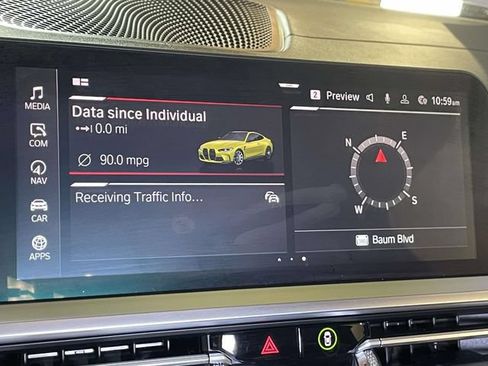 Used 2021 BMW M4 Coupe w/ M Carbon Exterior Package RWD image 28