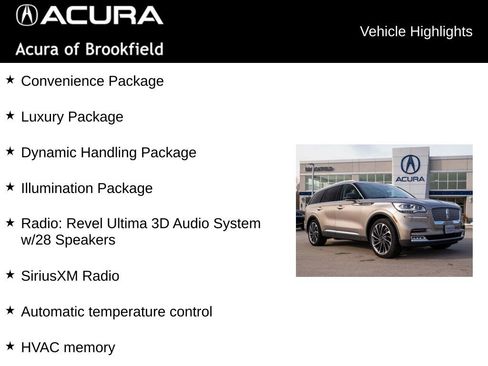 Used 2020 Lincoln Aviator Reserve w/ Equipment Group 202A image 8