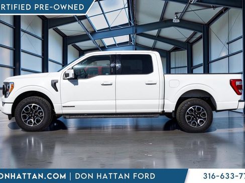 Certified 2023 Ford F150 Lariat w/ Max Trailer Tow Package AWD/4WD image 3