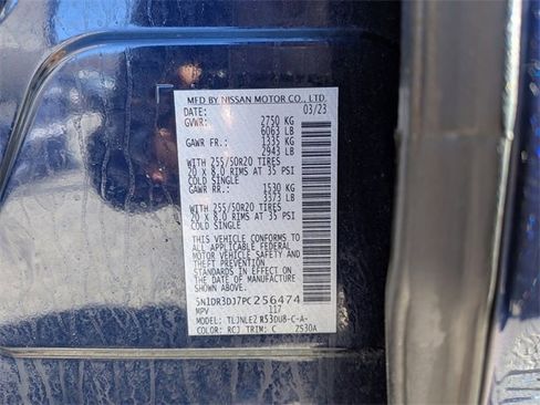 Certified 2023 Nissan Pathfinder Platinum w/ Cargo Package image 36