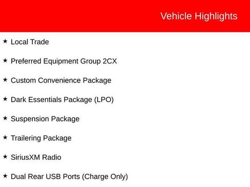 Used 2024 Chevrolet Silverado 1500 Custom Trail Boss w/ LPO, Dark Essentials Package image 4