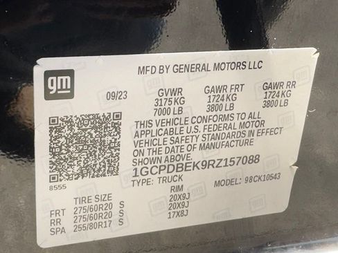 Certified 2024 Chevrolet Silverado 1500 Custom AWD/4WD image 22