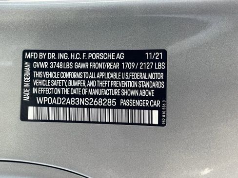 Used 2022 Porsche 718 Cayman GTS RWD image 42