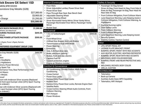 Used 2023 Buick Encore GX Select w/ Experience Buick Package FWD image 6
