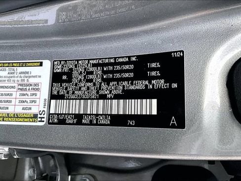 Certified 2025 Lexus NX 350 AWD w/ Premium Package image 19