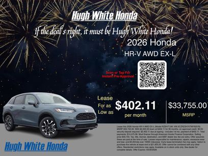 New 2026 Honda HR-V EX-L