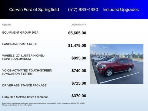 Used 2019 Ford Expedition XLT w/ Equipment Group 202A RWD image 6