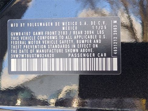 New 2026 Volkswagen Jetta SE image 24