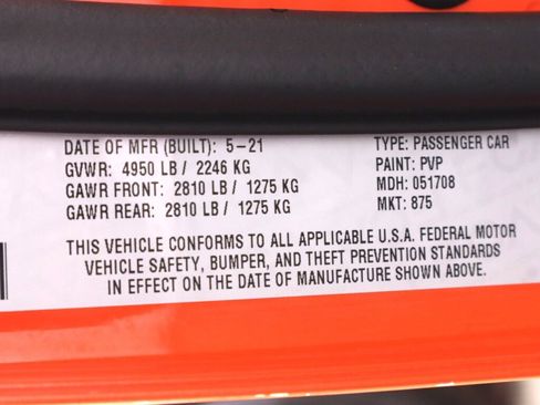 Used 2021 Dodge Challenger SXT w/ Blacktop Package RWD image 39