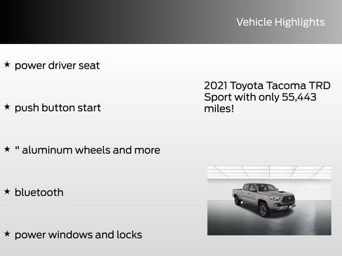 Used 2021 Toyota Tacoma TRD Sport image 8