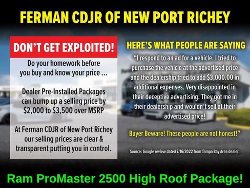 Used 2025 RAM ProMaster 2500 w/ Convenience Group FWD image 30
