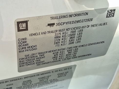Used 2021 Chevrolet Silverado 1500 LT Trail Boss w/ Convenience Package II AWD/4WD image 22