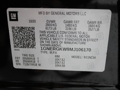 Used 2021 Chevrolet Traverse LT FWD image 48