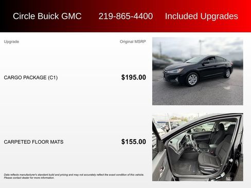 Used 2020 Hyundai Elantra SE w/ Cargo Package (C1) FWD image 3