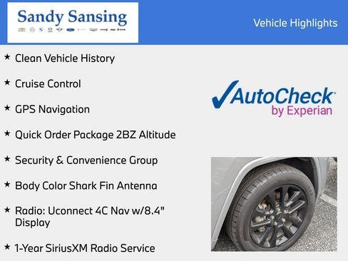 Used 2020 Jeep Grand Cherokee Altitude RWD image 8