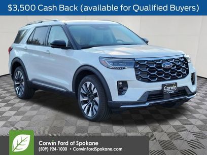 New 2026 Ford Explorer Platinum w/ LUX Leather Package