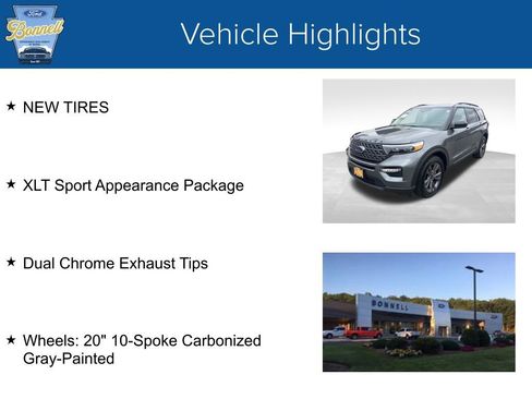 Certified 2023 Ford Explorer XLT w/ Equipment Group 202A AWD/4WD image 7