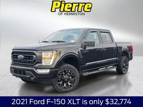 Used 2021 Ford F150 XLT w/ Equipment Group 301A Mid image 1