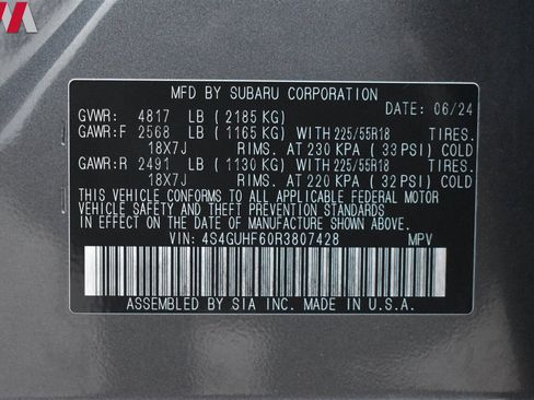 Used 2024 Subaru Crosstrek 2.5i Sport w/ Popular Package #4A image 27