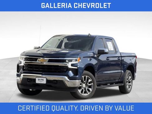 Used 2023 Chevrolet Silverado 1500 LT w/ Leather Package AWD/4WD image 2
