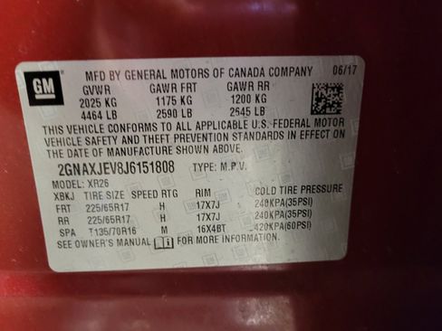 Used 2018 Chevrolet Equinox LT w/ Sun & Infotainment Package FWD image 33
