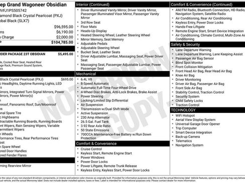 Used 2023 Jeep Grand Wagoneer Series II AWD/4WD image 6