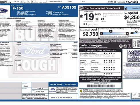 New 2025 Ford F150 XLT w/ Equipment Group 302A MID AWD/4WD image 5