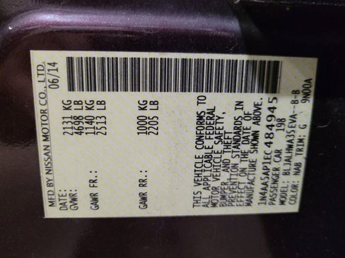Used 2014 Nissan Maxima 3.5 SV w/ Premium Package FWD image 33