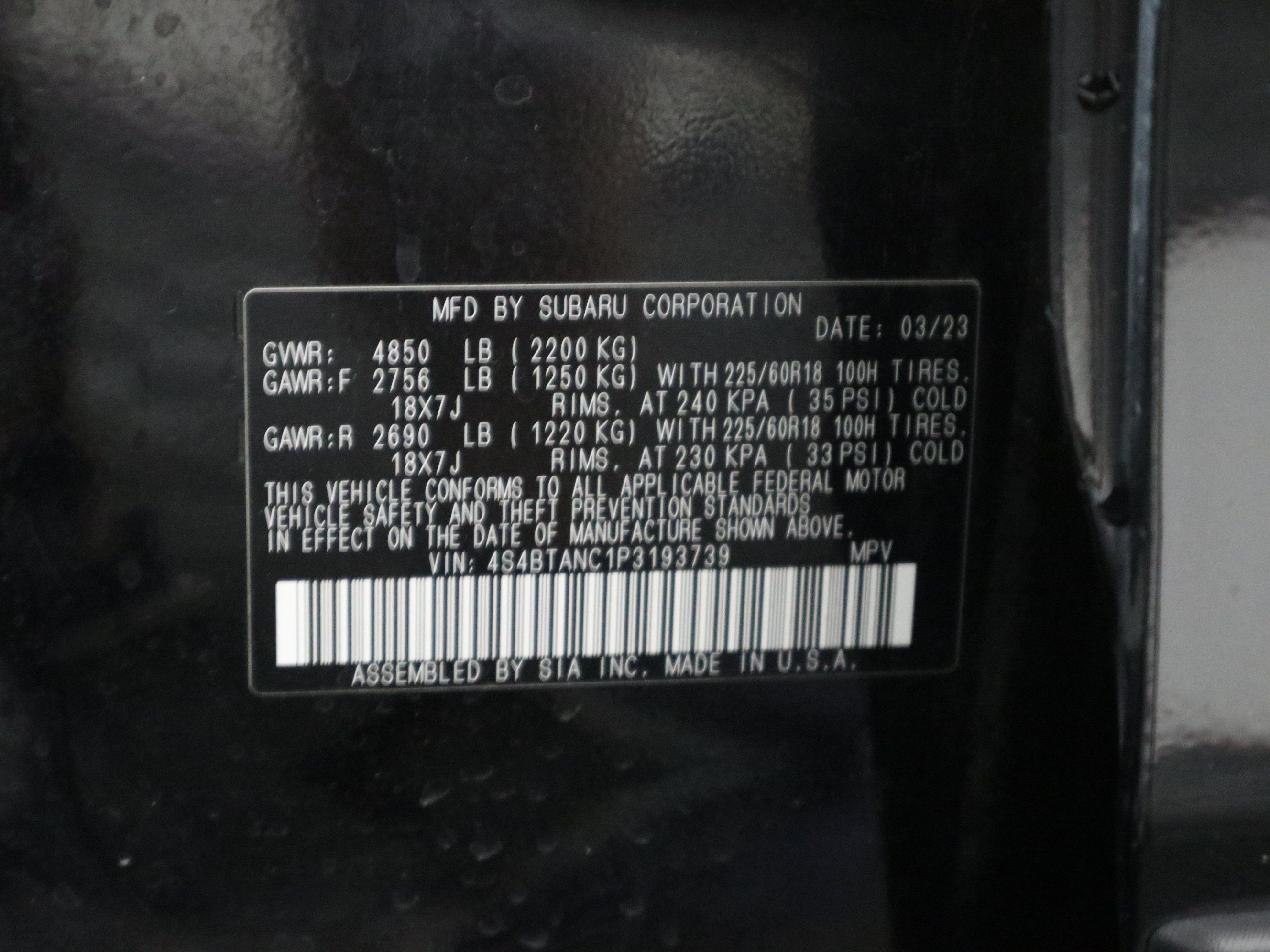 Used 2023 Subaru Outback Limited AWD/4WD image 38