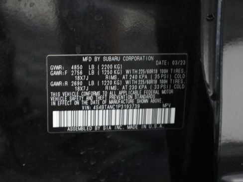 Used 2023 Subaru Outback Limited AWD/4WD image 38